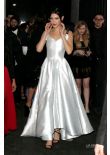 bella hadid satin dress