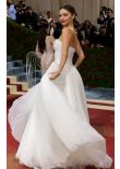 Miranda Kerr Takes Princess Inspo to Met Gala in Ethereal White Dress –  Footwear News