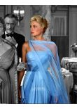 Grace Kelly Dress Blue