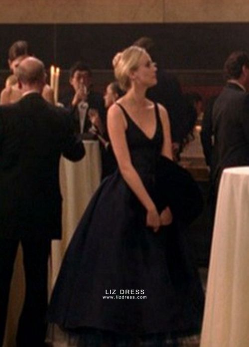 Diane Kruger Black Dress in Movie National Treasure