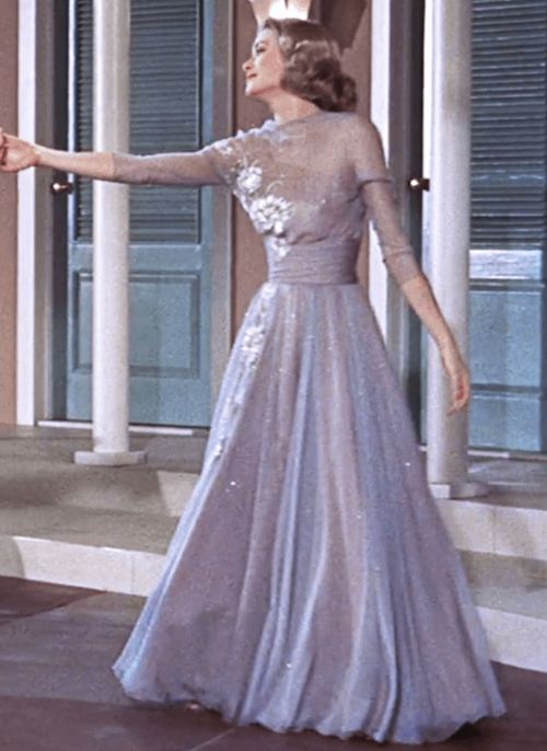 Grace Kelly Blue Dress To Catch A Thief | tunersread.com