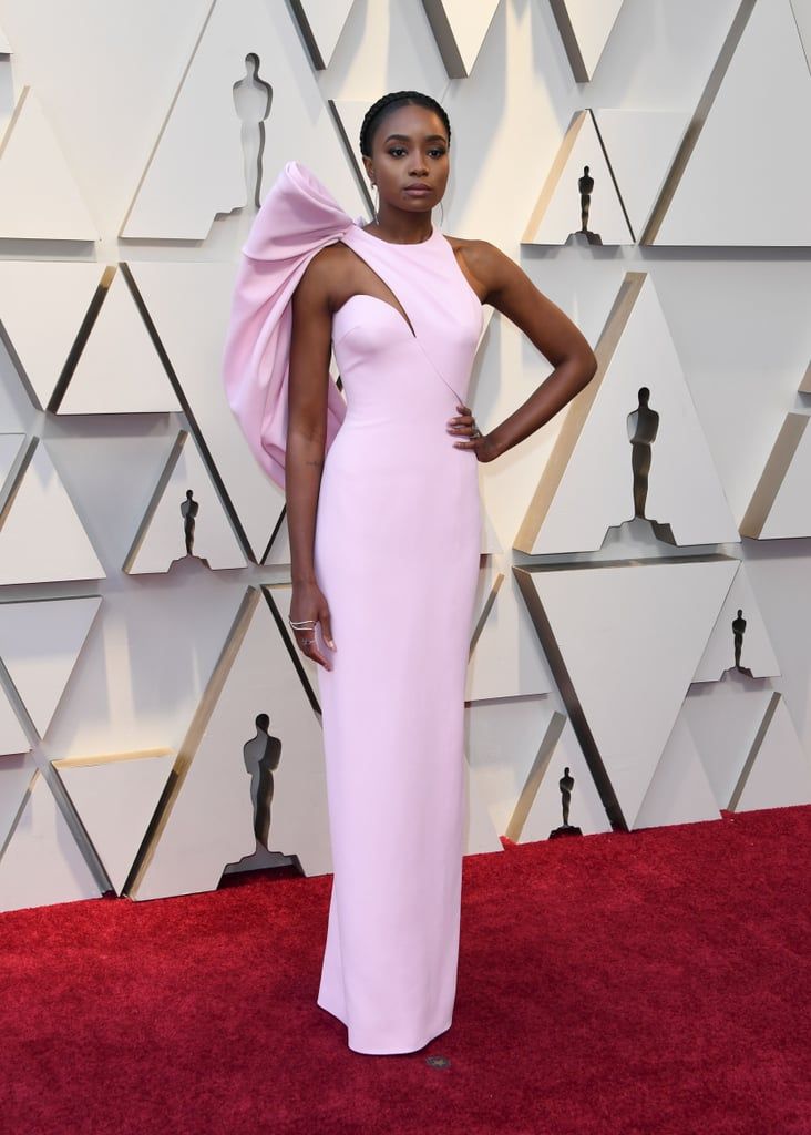 pink dress oscars 2019