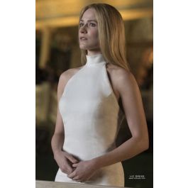 Dolores Evan Rachel Wood Little White Dress Westworld