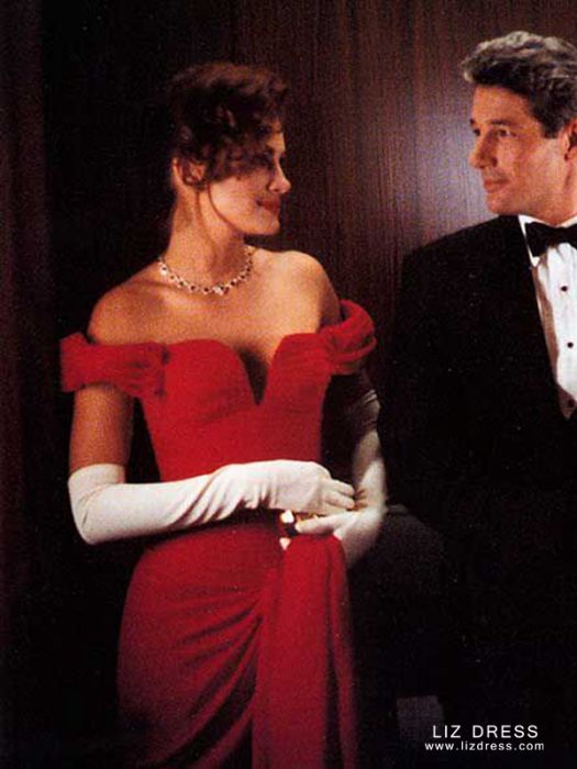 julia roberts red dress pretty woman costume