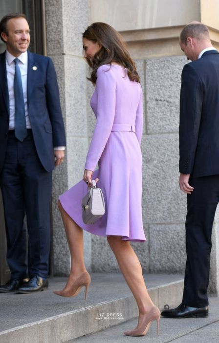 kate middleton lilac gown